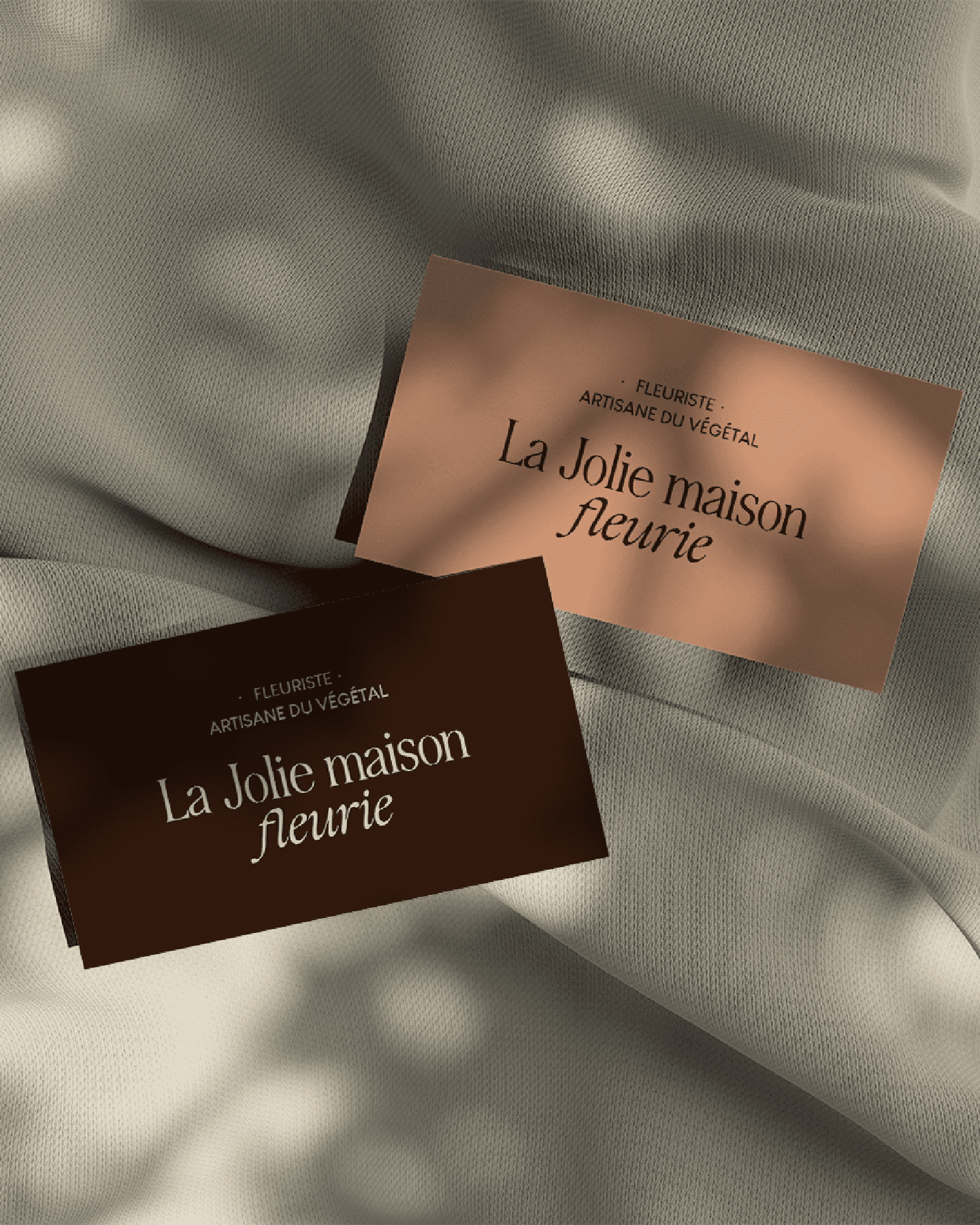 Identité visuelle semi-personnalisée logo création carte de visite