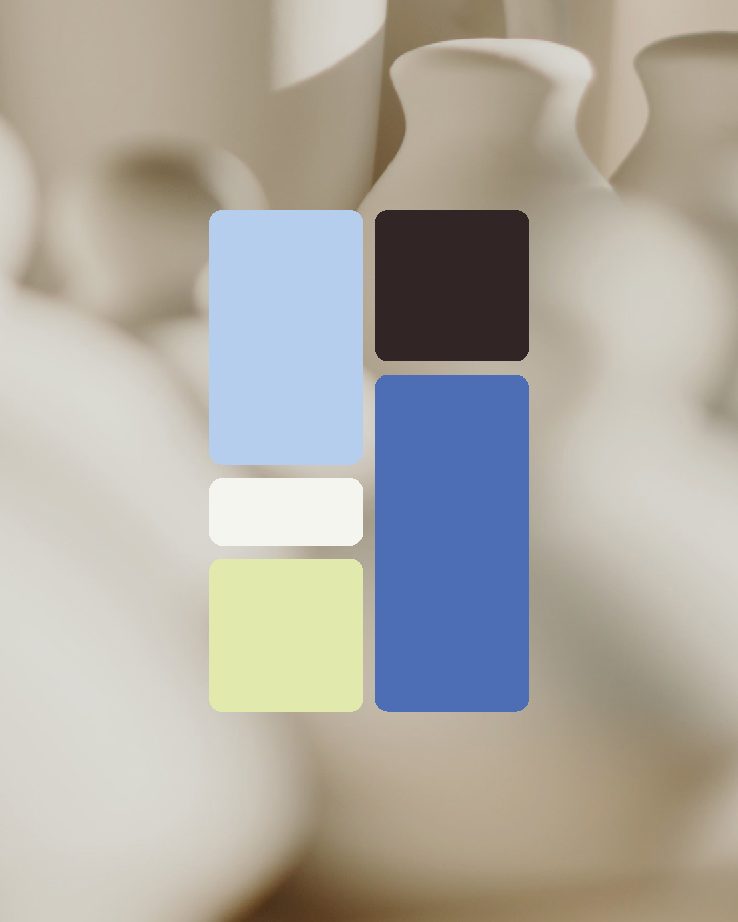 Identité visuelle semi-personnalisée logo palette de couleurs