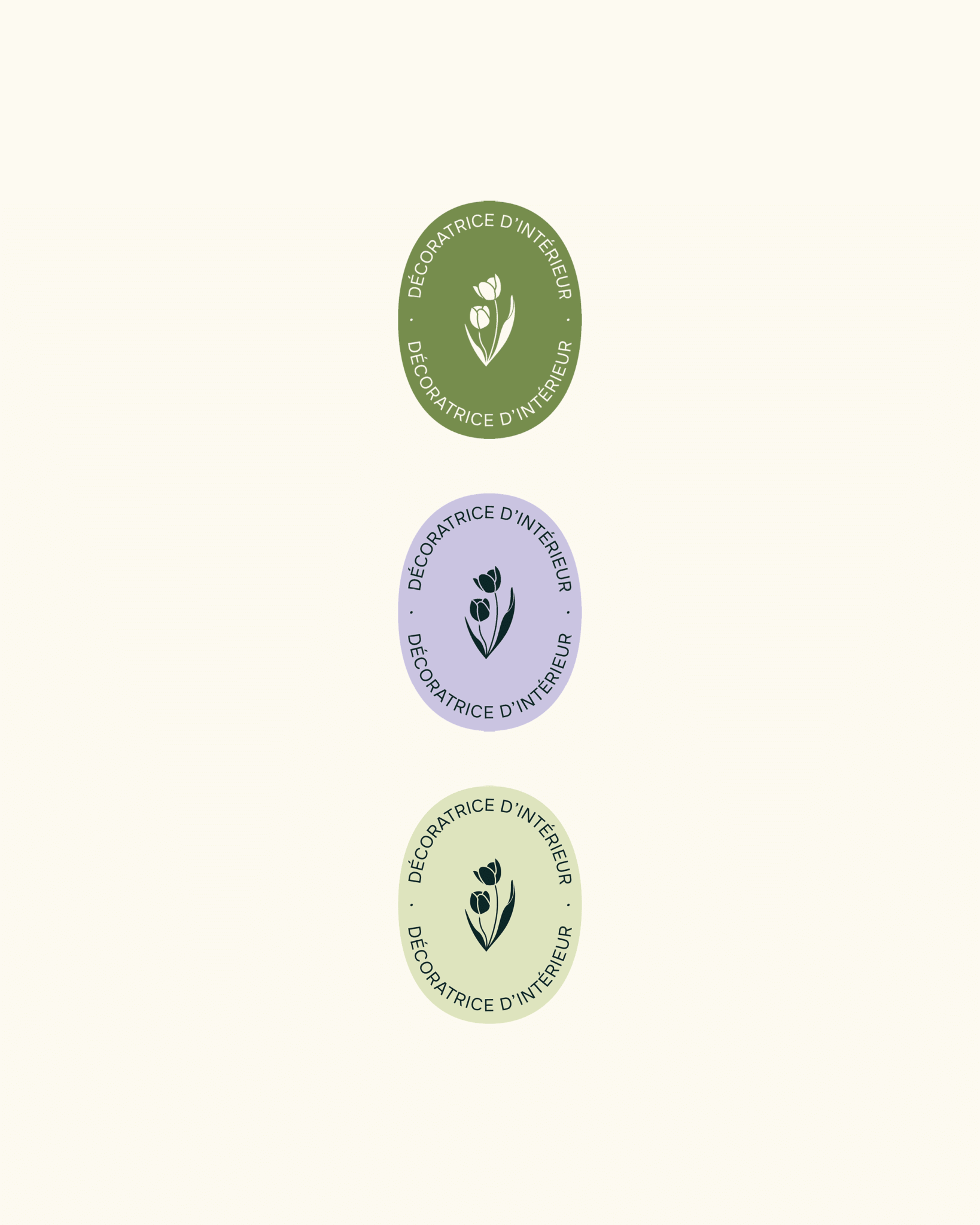 Identité visuelle semi-personnalisée logo